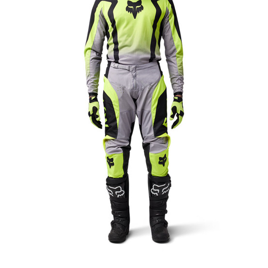 Pantalon cross Fox 2025 180 Lean - Jaune Fluo