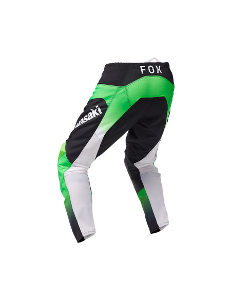 Pantalon cross Fox 2025 180 Kawasaki - Vert Fluo