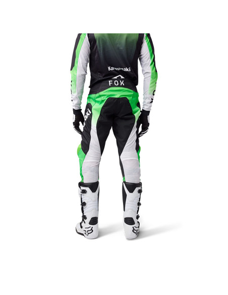 Pantalon cross Fox 2025 180 Kawasaki - Vert Fluo