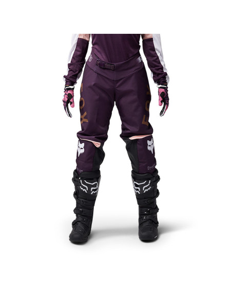 Pantalon cross femme Fox 2025 180 Race Spec - Violet foncé