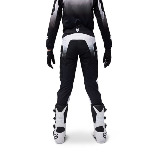Pantalon cross enfant Fox 2025 180 Lean - Noir Blanc