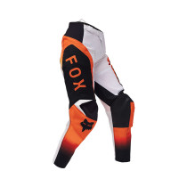Pantalon cross enfant Fox 2025 180 Lean - Orange Fluo