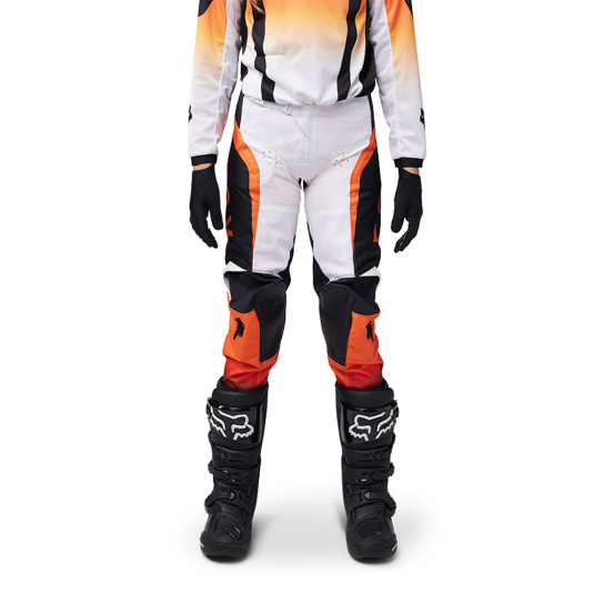 Pantalon cross enfant Fox 2025 180 Lean - Orange Fluo