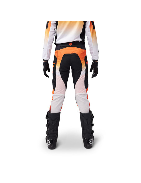 Pantalon cross enfant Fox 2025 180 Lean - Orange Fluo