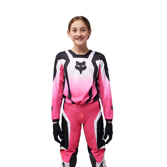 Pantalon cross enfant Fox 2025 180 Lean - Noir Rose