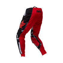 Pantalon cross Fox 2025 360 Seventy 4 - Rouge Fluo 2