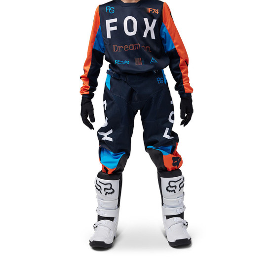 Pantalon cross enfant Fox 2025 180 Race Spec - Bleu midnight
