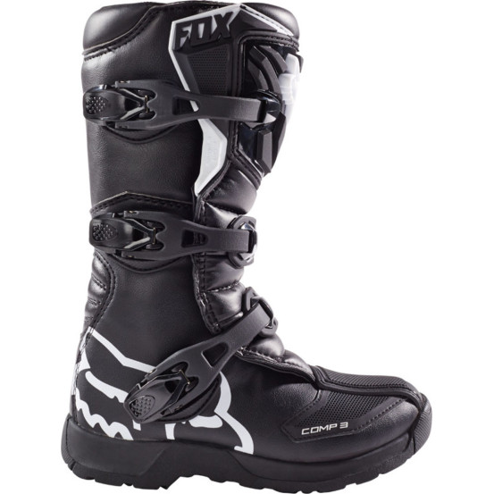 Bottes cross enfant Fox Comp 3 - Noir