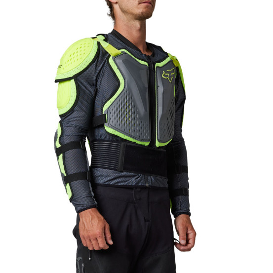 Gilet de protection Fox Titan Sport - Gris Jaune