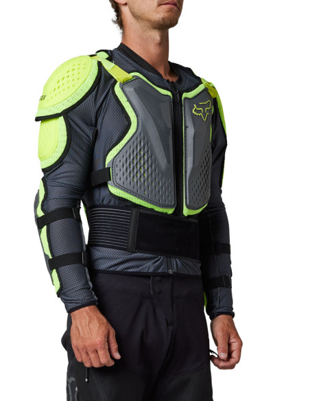 Gilet de protection Fox Titan Sport - Gris Jaune