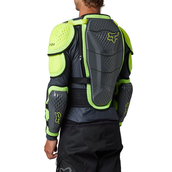 Gilet de protection Fox Titan Sport - Gris Jaune