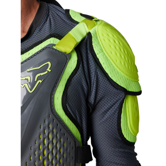 Gilet de protection Fox Titan Sport - Gris Jaune
