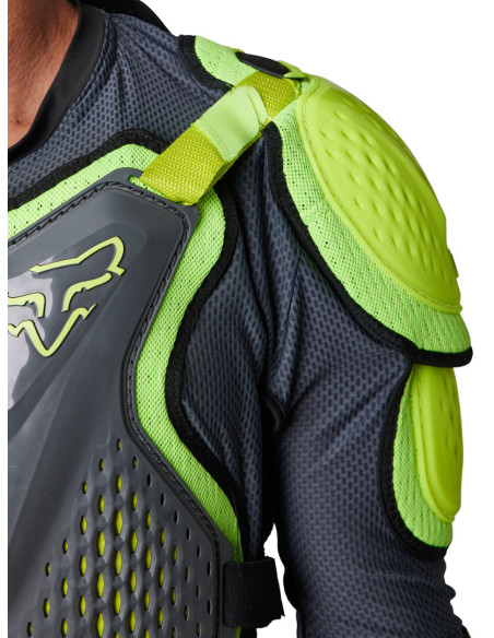 Gilet de protection Fox Titan Sport - Gris Jaune