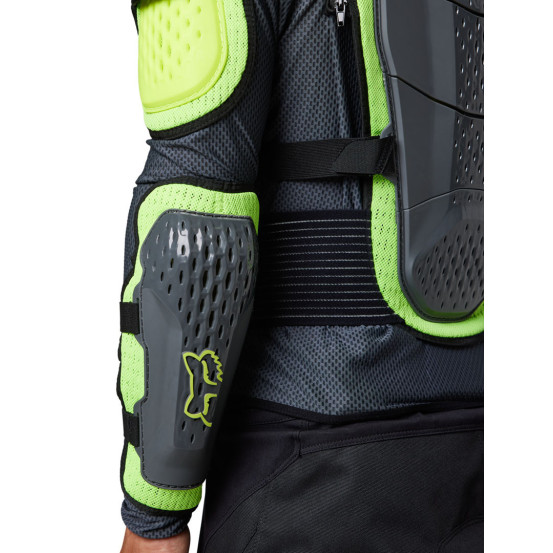 Gilet de protection Fox Titan Sport - Gris Jaune