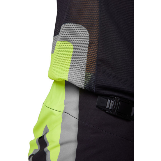 Maillot cross Fox 2023 Flexair Efekt - Jaune Fluo