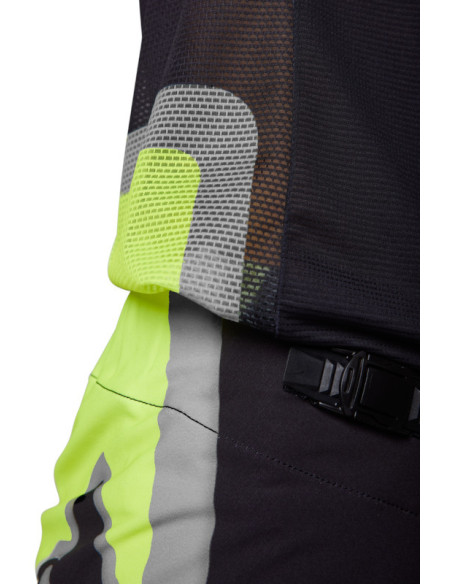 Maillot cross Fox 2023 Flexair Efekt - Jaune Fluo