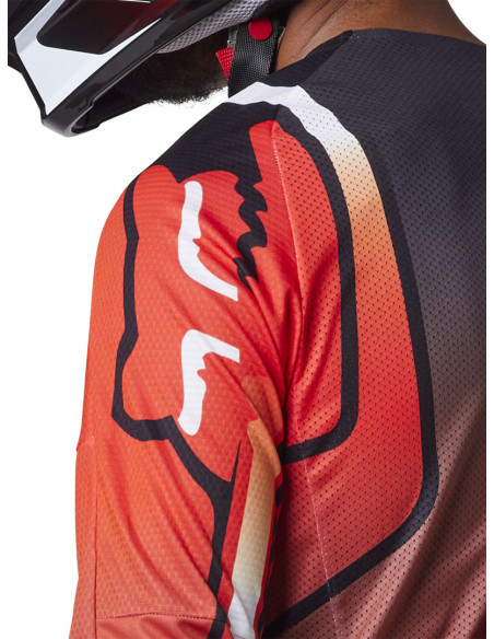 Maillot cross Fox 2023 360 Vizen - Rouge Fluo
