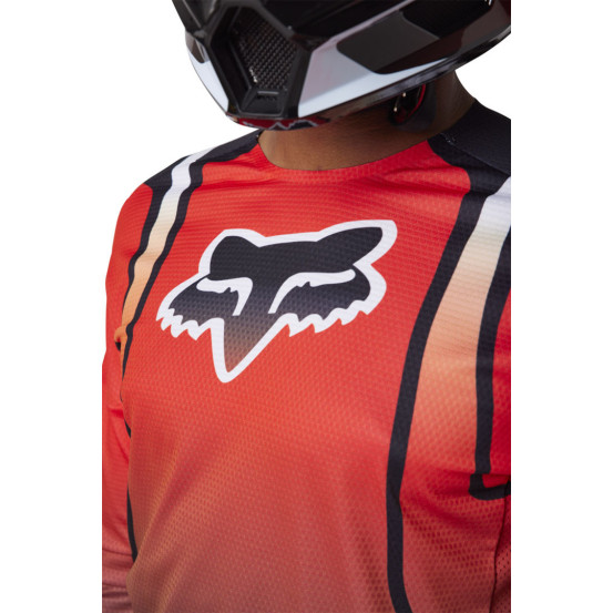 Maillot cross Fox 2023 360 Vizen - Rouge Fluo