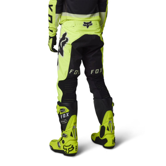 Pantalon cross Fox 2023 Flexair EFEKT - Jaune Fluo