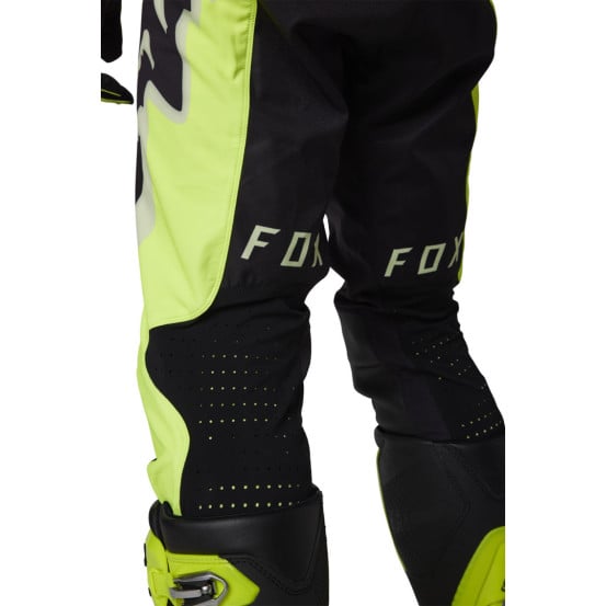 Pantalon cross Fox 2023 Flexair EFEKT - Jaune Fluo