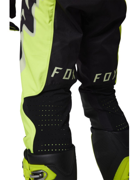 Pantalon cross Fox 2023 Flexair EFEKT - Jaune Fluo