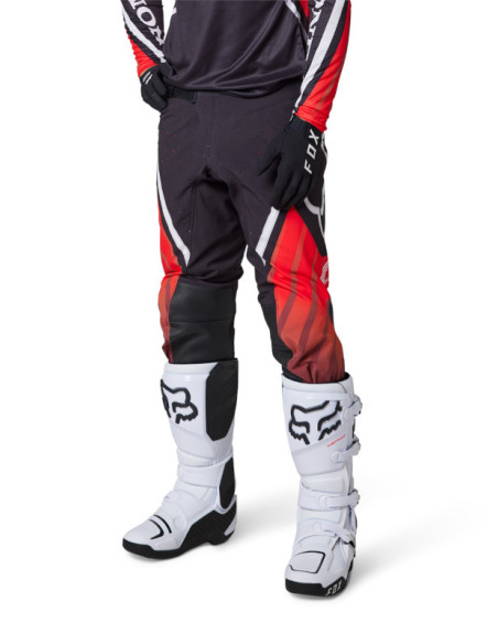 Pantalon cross Fox 2023 Flexair HONDA - Rouge Noir Blanc