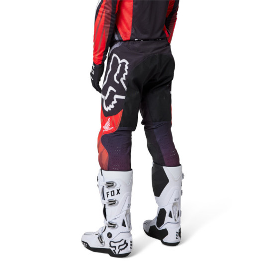 Pantalon cross Fox 2023 Flexair HONDA - Rouge Noir Blanc