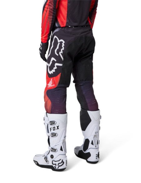 Pantalon cross Fox 2023 Flexair HONDA - Rouge Noir Blanc