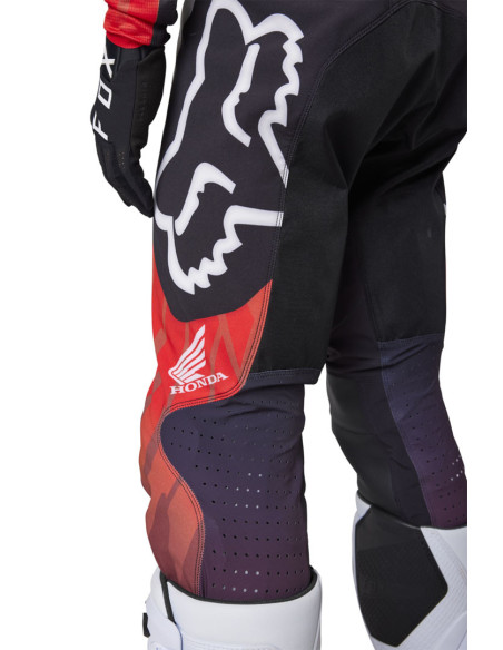 Pantalon cross Fox 2023 Flexair HONDA - Rouge Noir Blanc
