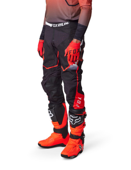 Pantalon cross Fox 2023 360 VIZEN - Rouge Fluo