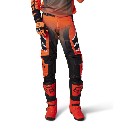Pantalon cross Fox 2023 180 LEED - Orange Fluo