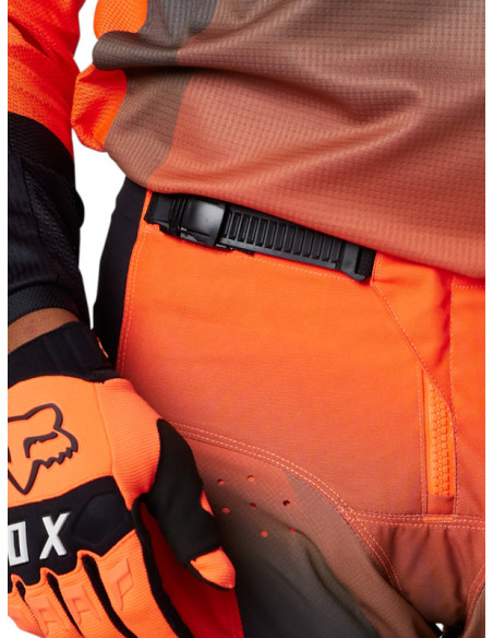 Pantalon cross Fox 2023 180 LEED - Orange Fluo