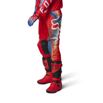 Pantalon cross Fox 2023 180 TOXSYK - Rouge Fluo 2