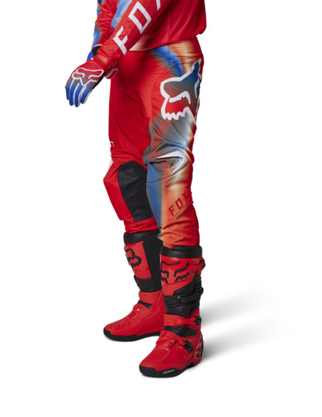Pantalon cross Fox 2023 180 TOXSYK - Rouge Fluo