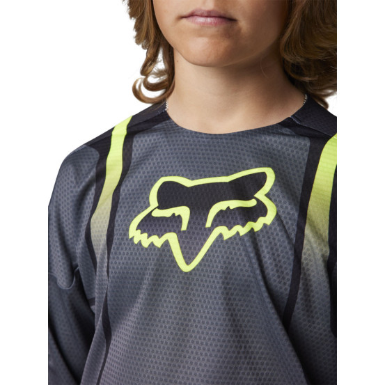 Maillot cross enfant Fox 2023 360 Vizen - Noir