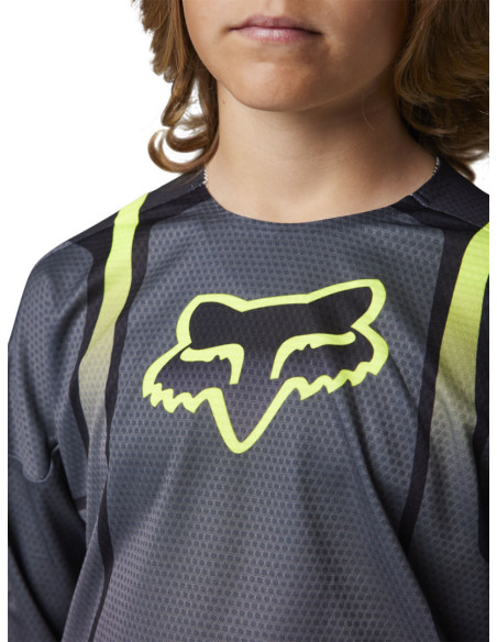 Maillot cross enfant Fox 2023 360 Vizen - Noir