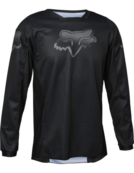 Maillot cross enfant Fox 2023 180 Blackout - Noir