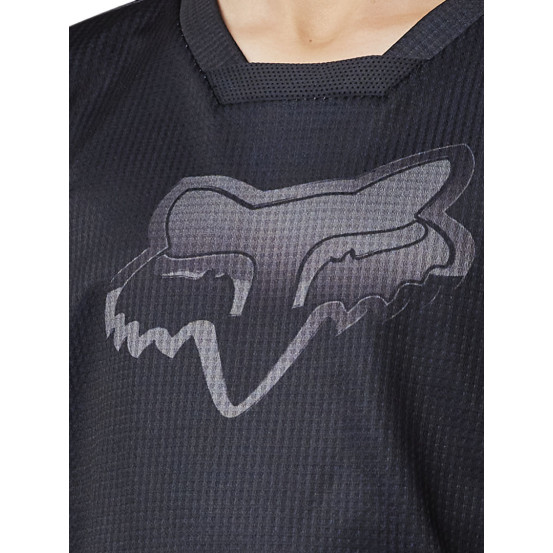 Maillot cross enfant Fox 2023 180 Blackout - Noir