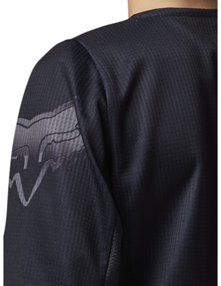 Maillot cross enfant Fox 2023 180 Blackout - Noir