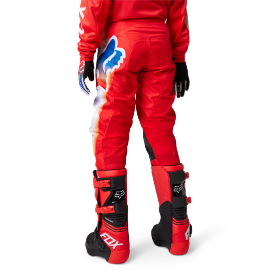 Pantalon cross enfant Fox 2023 180 TOXSYK - Rouge Fluo