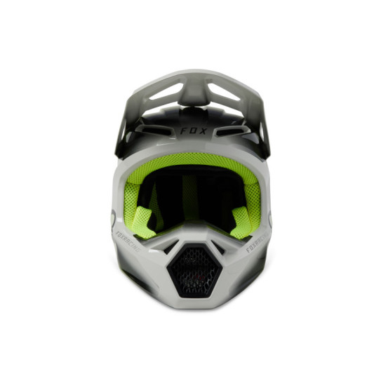 Casque cross enfant Fox 2023 V1 TOXSYK - Steel Gris