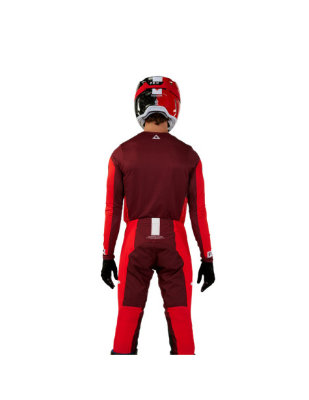Maillot cross Fox 2024 Flexair Optical - Rouge Fluo
