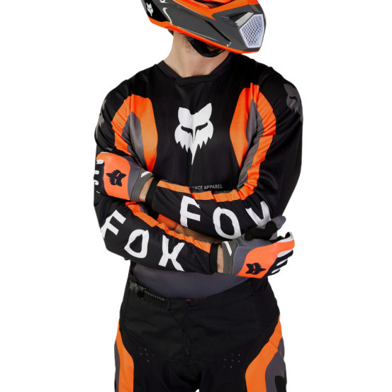 Maillot cross Fox 2024 180 Ballast - Noir Gris