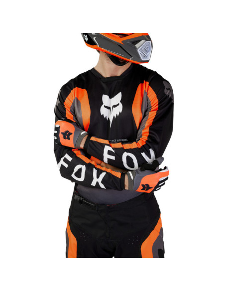Maillot cross Fox 2024 180 Ballast - Noir Gris