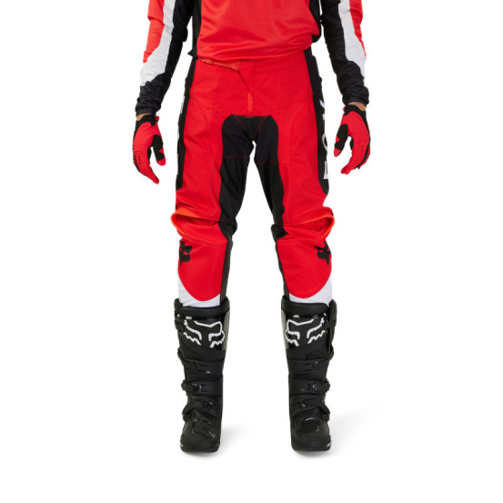 Pantalon cross Fox 2024 180 Nitro - Rouge Fluo