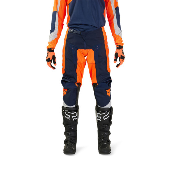 Pantalon cross Fox 2024 180 Nitro - Orange Fluo