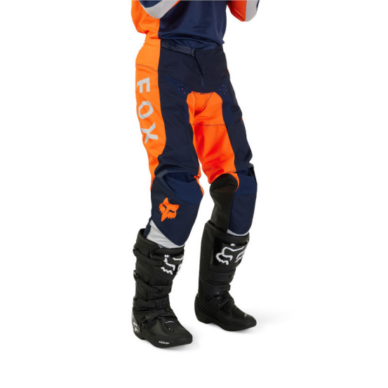 Pantalon cross Fox 2024 180 Nitro - Orange Fluo