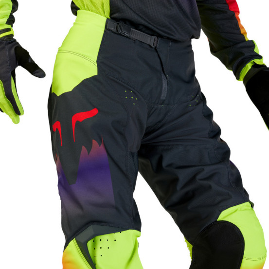 Pantalon cross Fox 2024 180 Flora - Dark Shadow Noir