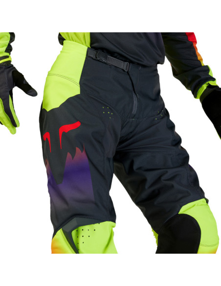 Pantalon cross Fox 2024 180 Flora - Dark Shadow Noir