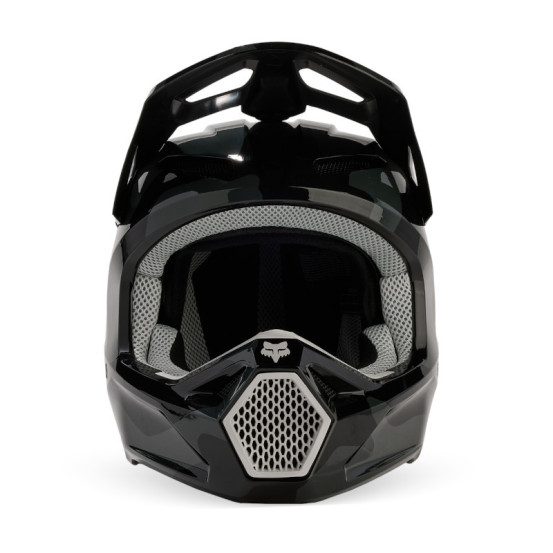 Casque cross enfant Fox V1 BNKR - Camo Noir